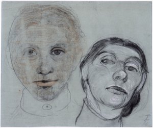 Dos cabezas de Paula Modersohn-Becker
