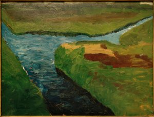 Canal del pantano de Paula Modersohn Becker
