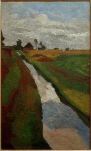 Canal del pantano de Paula Modersohn Becker