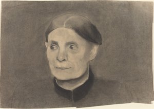 Retrato de una mujer de Paula Modersohn Becker