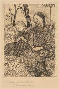 Dos chicas campesinas de Paula Modersohn Becker