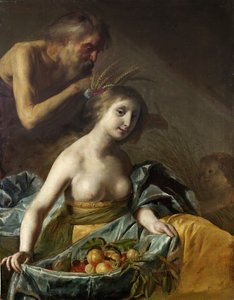 Vertumno y Pomona, mediados del siglo XVII (óleo sobre lienzo)