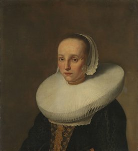 Retrato de Anna van der Does (1609-1650) de Paulus Hennekyn