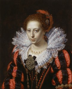 Retrato de una joven dama, c.1620 de Paulus Moreelse
