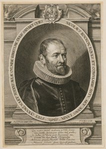 Retrato de Nicolaus Rockox, alcalde de Amberes de Paulus Pontius