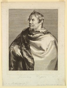 Retrato de Gerard Seghers, de Icones Principum Virorum de Paulus Pontius