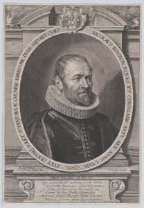 Retrato de Nicholaes Rockox, 1639 de Paulus Pontius