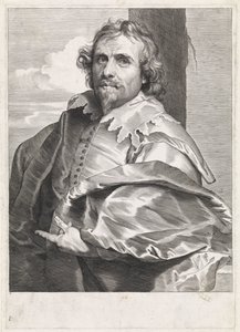 Retrato del pintor Daniël Mijtens (I) de Paulus Pontius
