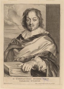 Constantijn Huygens de Paulus Pontius after Sir Anthony van Dyck