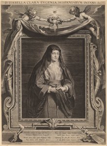 Isabel Clara Eugenia, Infanta de España de Paulus Pontius, after Sir Peter Paul Rubens
