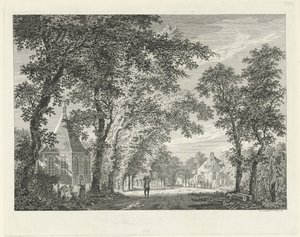Vista del pueblo en Driebergen, 1754