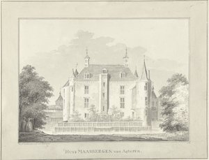 La Casa Maarsbergen, desde atrás de Paulus van Liender