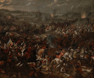 La Batalla de Viena el 12 de septiembre de 1683 de Pauwel Casteels