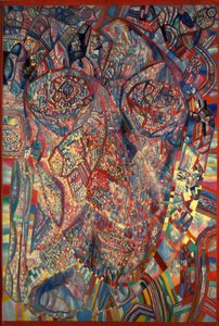 Una cabeza viva, 1923 de Pavel Nikolayevich Filonov