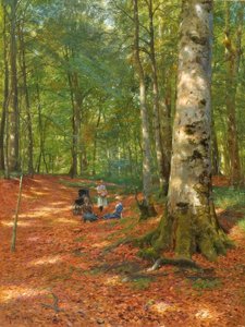 P.Mönsted, En el claro del bosque