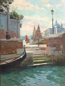 Día de verano en Venecia de Peder Monsted