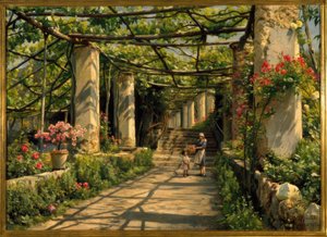 Pérgola en Ravello de Peder Monsted