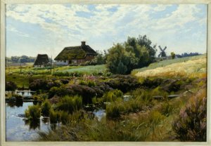 Día de verano en el campo de Peder Monsted