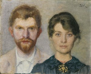 Doble retrato de Marie y Peder Severin Krøyer