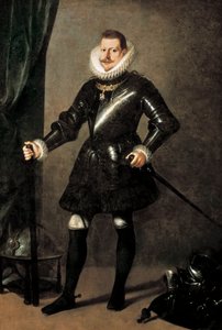 Retrato del rey Felipe III de España (1578-1621) de Pedro Antonio Vidal