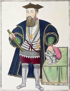 Retrato de Vasco de Gama de Pedro Barretto de Resende