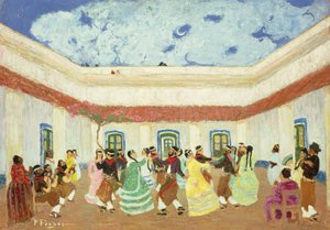 El patio de Pedro Figari