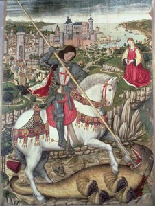 San Jorge y el Dragón de Pedro Nisart