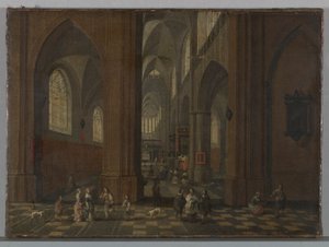 interior de la iglesia de Peeter Neeffs the Elder