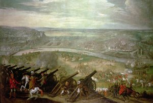 El asedio de Viena por Suleimán en 1529 de Peeter Snayers