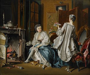 Aseo matutino después de François Boucher