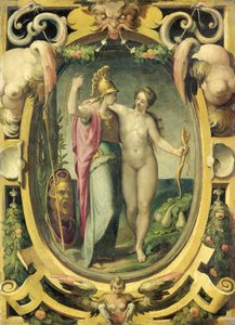 Venus y Minerva de Pellegrino Tibaldi (circle of)