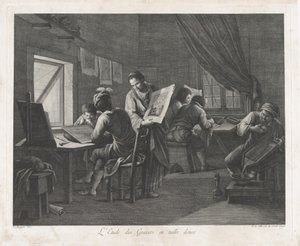 El Taller de Grabado, 1750-1800 de Pellegrino dal Colle