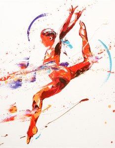 Gimnasta Dos, 2010 de Penny Warden