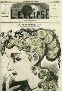 Cocodette, un estudio de frenología del sistema de Gall. Portada en "L