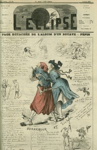 Página desprendida de un álbum de Zuavo. Portada en "L