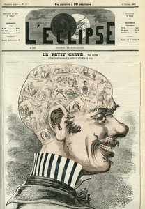 Pequeño Creve, estudiando frenología. Portada en “L