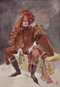 Un Estudiante Alemán en el Siglo XIV de Percy Anderson