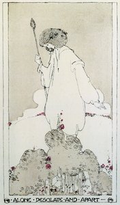Ilustración para el poema Adonais, Elegía sobre la muerte de John Keats de Percy Bysshe Shelley