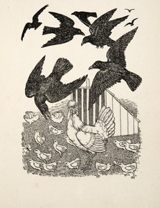 Un cuervo calculador, de Cien anécdotas de animales, pub. 1924