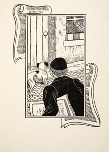 Un vendedor de noticias extraordinario, de Cien anécdotas de animales, pub. 1924