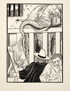 Un sentido del ridículo, de Cien anécdotas de animales, pub. 1924