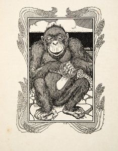 Apertura de ostras, de Cien anécdotas de animales, pub. 1924 de Percy J. Billingshurst