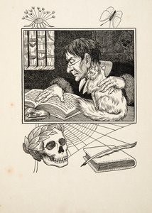 Sonnini y su gato, de Cien anécdotas de animales, pub. 1924 de Percy J. Billingshurst