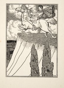 La muerte de Antíoco vengada, de Cien anécdotas de animales, pub. 1924 de Percy J. Billingshurst