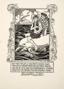 El delfín, de Cien anécdotas de animales, pub. 1924 de Percy J. Billingshurst