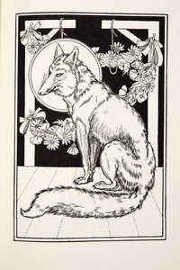 El Zorro, de las Fábulas de Fontaine, pub. 1905