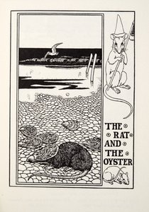 La Rata y la Ostra, de las Fábulas de Fontaine, pub. 1905