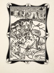Los Derechos de la Hospitalidad, de Cien Anécdotas de Animales, pub. 1924 de Percy J. Billingshurst