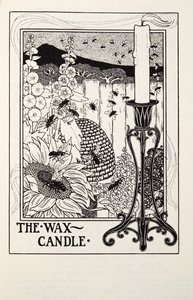 La vela de cera, de Fábulas de Fontaine, pub. 1905