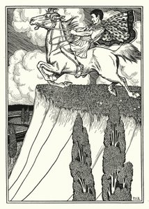 La muerte de Antíoco Vencedor (litografía) de Percy James Billinghurst